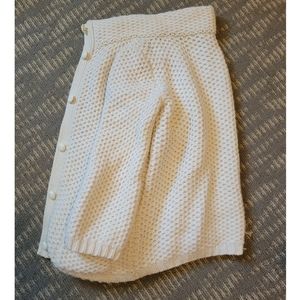 Talbots petite Creme Cardigan